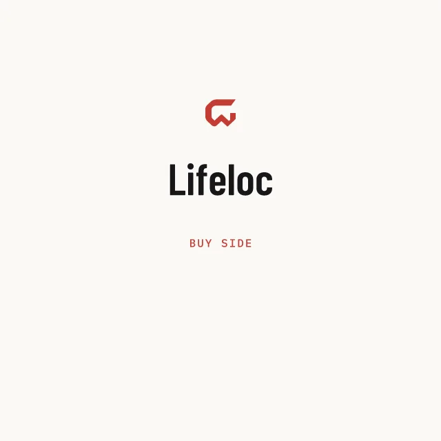 Buy side: Lifeloc