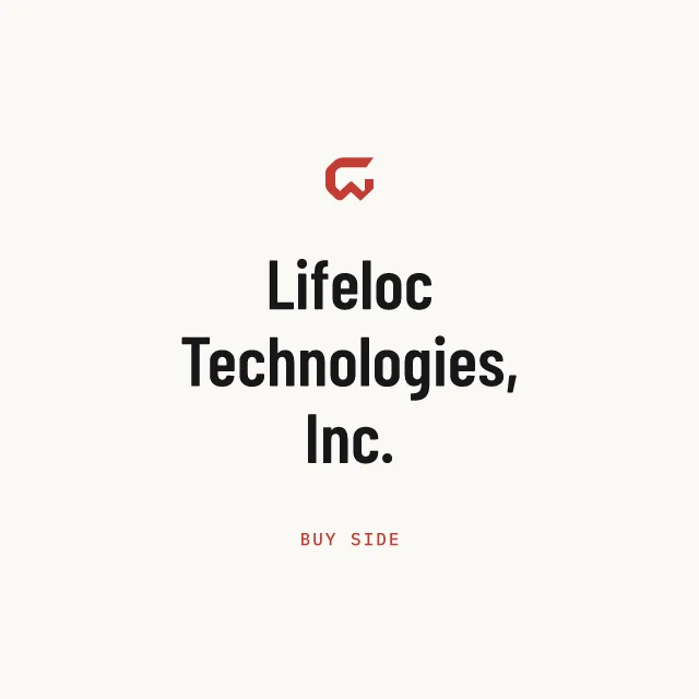 Buy side: Lifeloc Technologies, Inc.