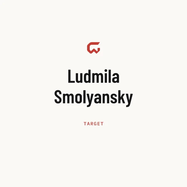 Target: Ludmila Smolyansky