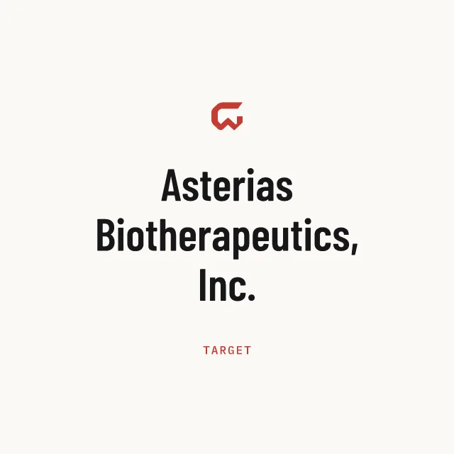 Target: Asterias Biotherapeutics, Inc.