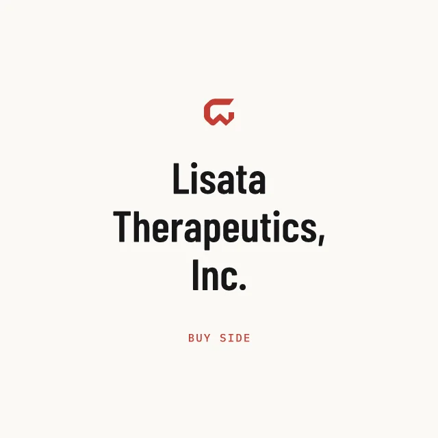 Buy side: Lisata Therapeutics, Inc.