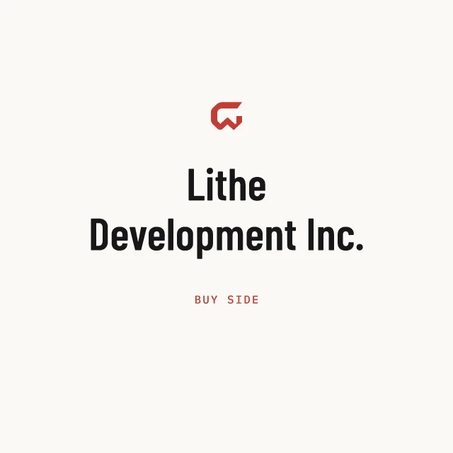 Buy side: Lithe Development Inc.