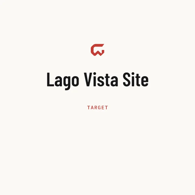 Target: Lago Vista Site