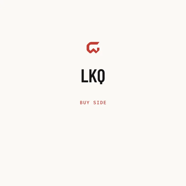 Buy side: LKQ