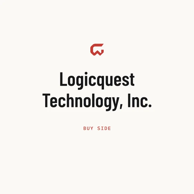 Buy side: Logicquest Technology, Inc.