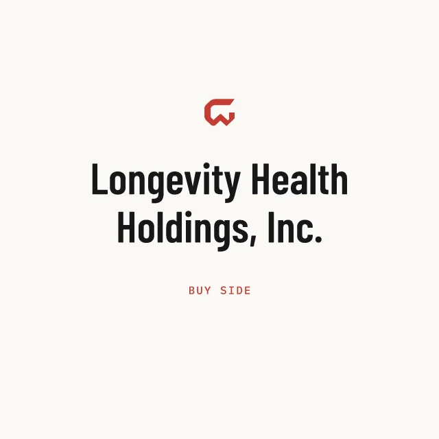Buy side: Longevity Health Holdings, Inc.