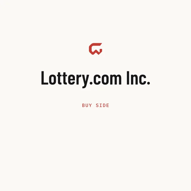 Buy side: Lottery.com Inc.