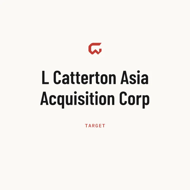 Target: L Catterton Asia Acquisition Corp