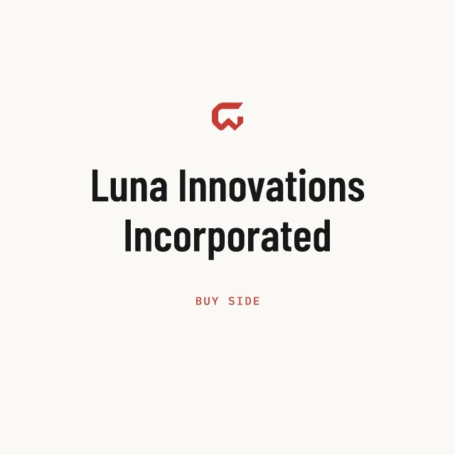 Buy side: Luna Innovations Incorporated