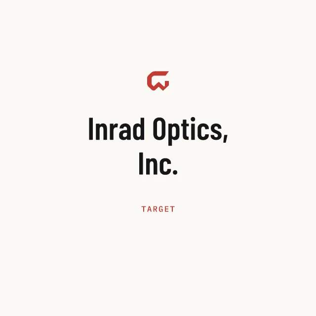 Target: Inrad Optics, Inc.