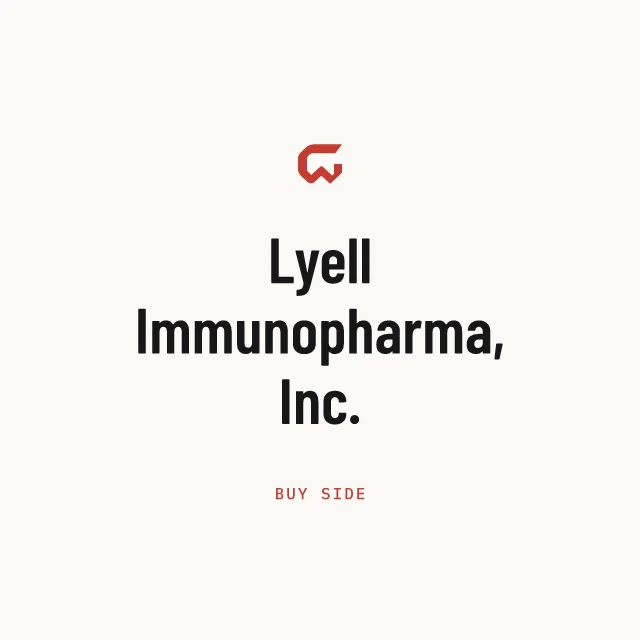 Buy side: Lyell Immunopharma, Inc.