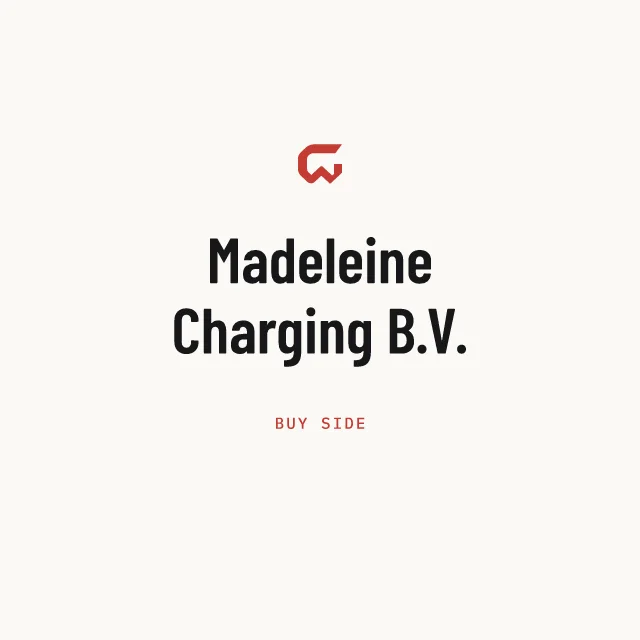 Buy side: Madeleine Charging B.V.
