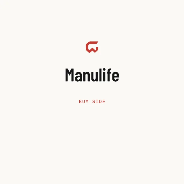 Buy side: Manulife