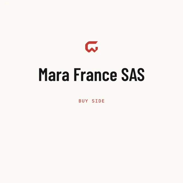 Buy side: Mara France SAS