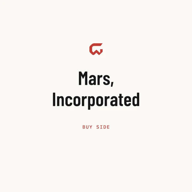 Buy side: Mars, Incorporated
