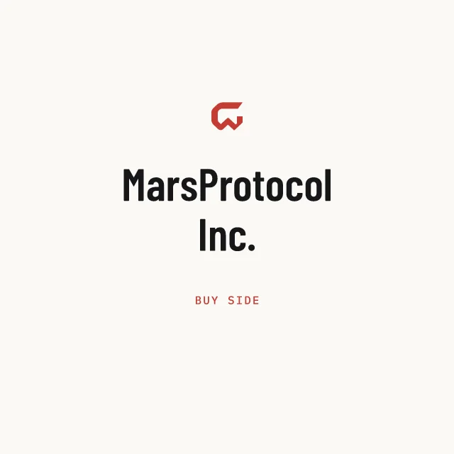 Buy side: MarsProtocol Inc.