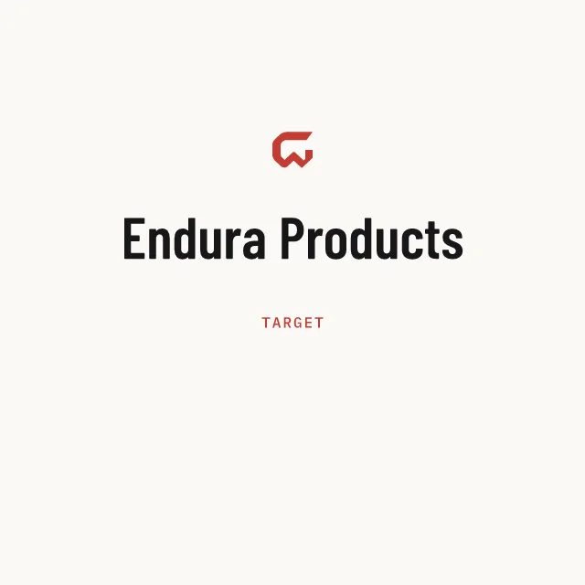 Target: Endura Products