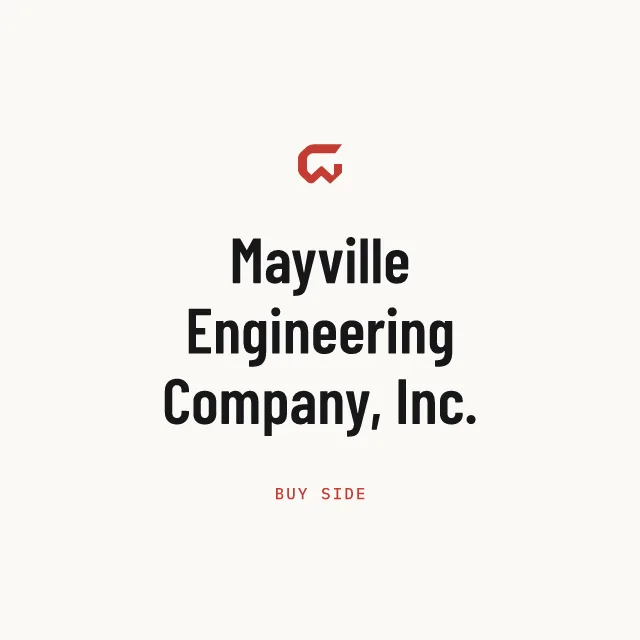 Buy side: Mayville Engineering Company, Inc.