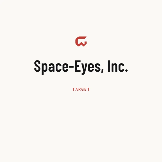 Target: Space-Eyes, Inc.