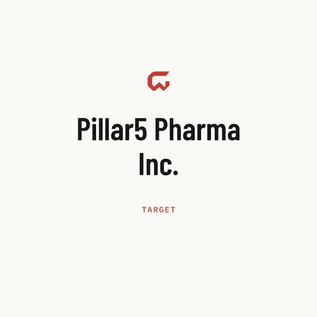 Target: Pillar5 Pharma Inc.