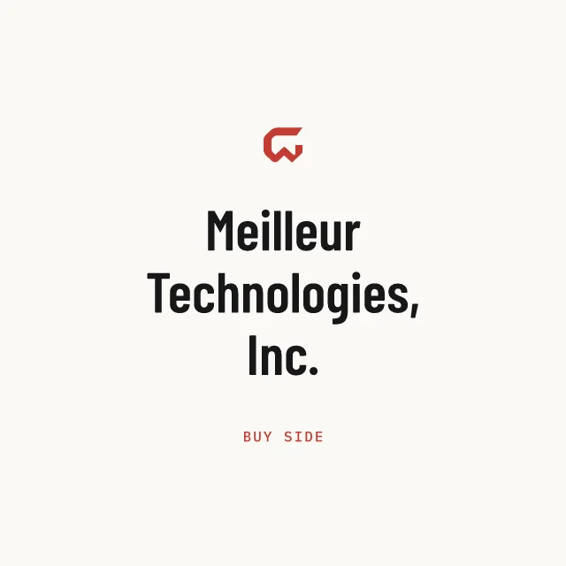 Buy side: Meilleur Technologies, Inc.