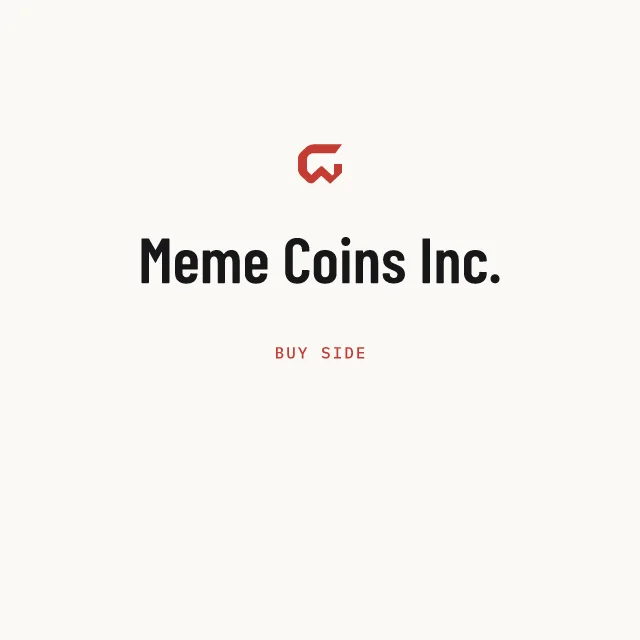 Buy side: Meme Coins Inc.