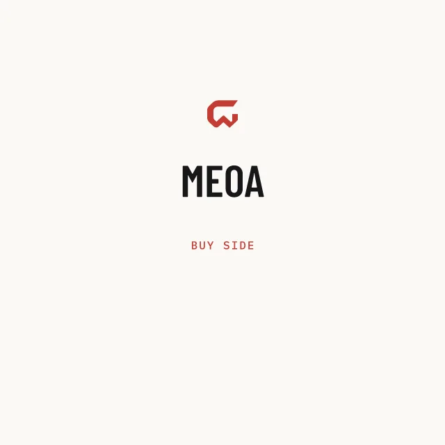 Buy side: MEOA