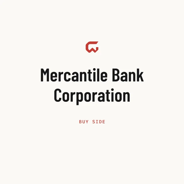 Buy side: Mercantile Bank Corporation