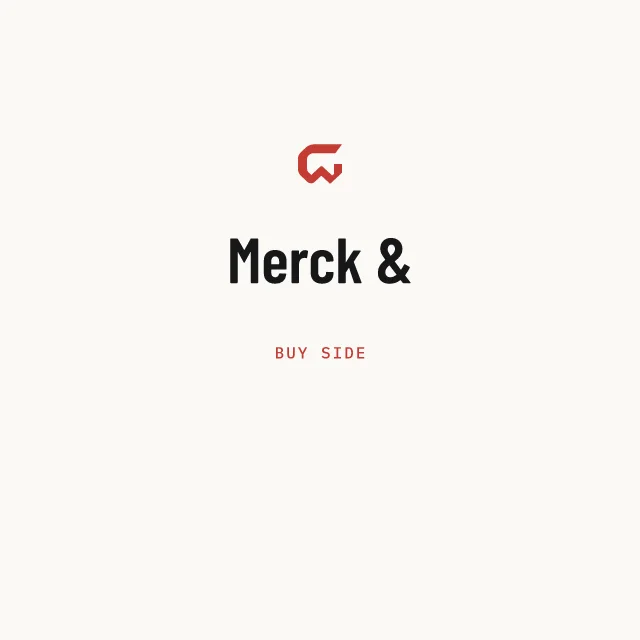Buy side: Merck &