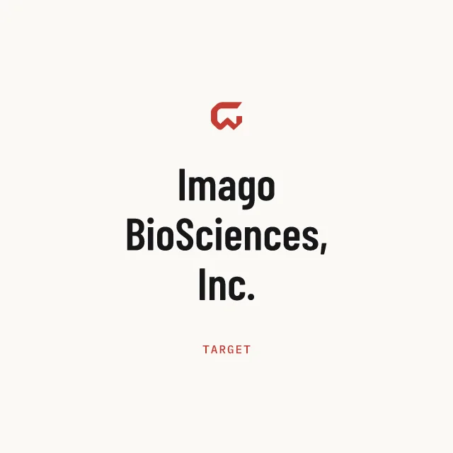 Target: Imago BioSciences, Inc.