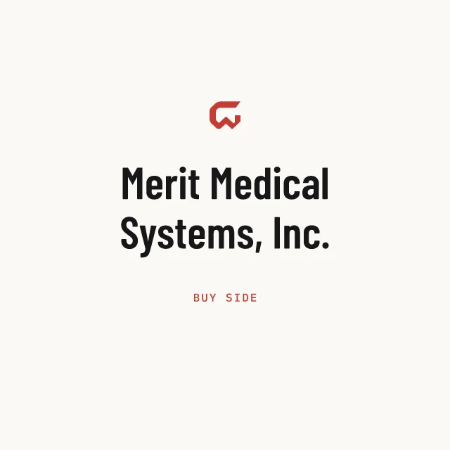 Buy side: Merit Medical Systems, Inc.
