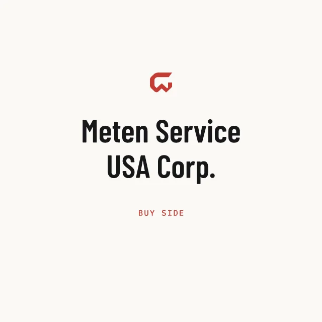 Buy side: Meten Service USA Corp.