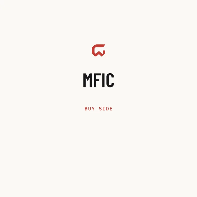 Buy side: MFIC