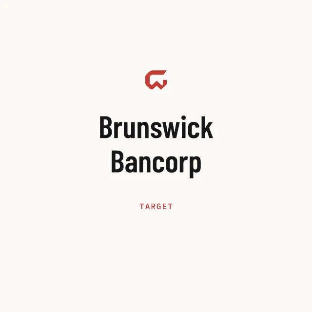 Target: Brunswick Bancorp