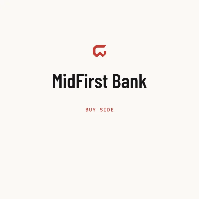 Buy side: MidFirst Bank