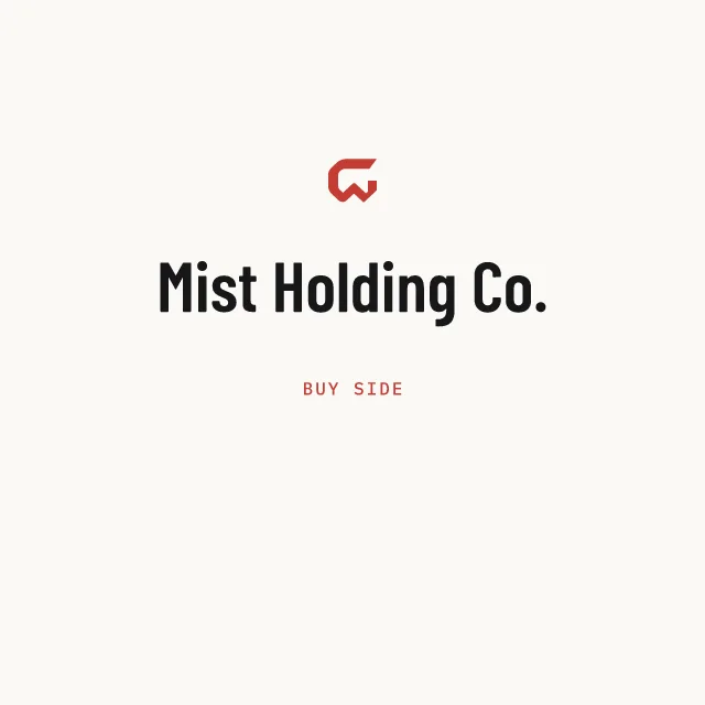 Buy side: Mist Holding Co.