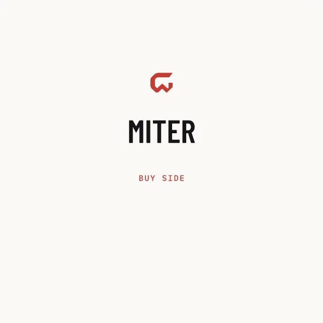 Buy side: MITER