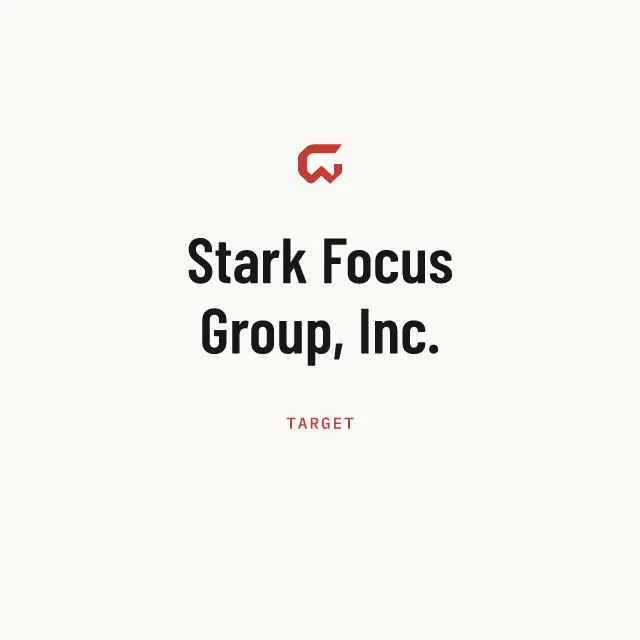 Target: Stark Focus Group, Inc.