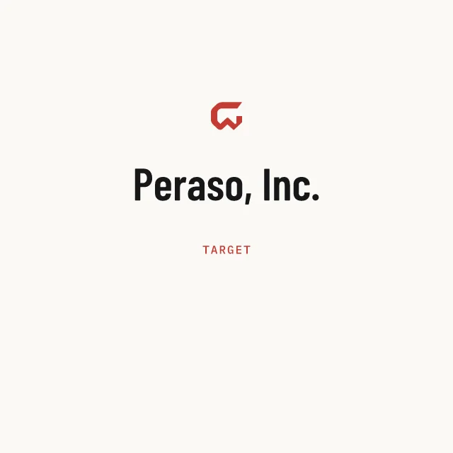 Target: Peraso, Inc.