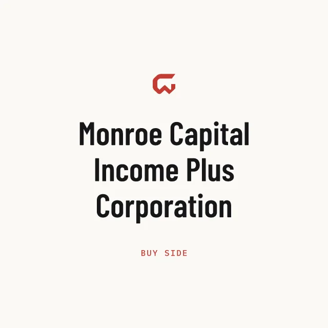 Buy side: Monroe Capital Income Plus Corporation