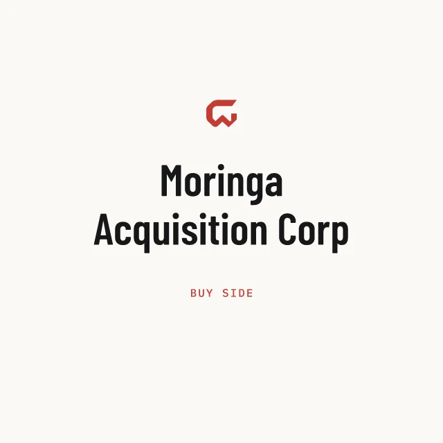 Buy side: Moringa Acquisition Corp