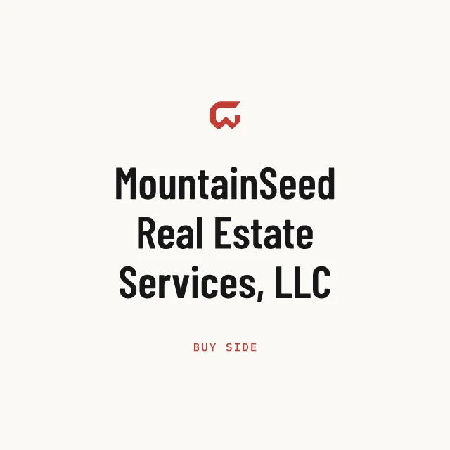Buy side: MountainSeed Real Estate Services, LLC