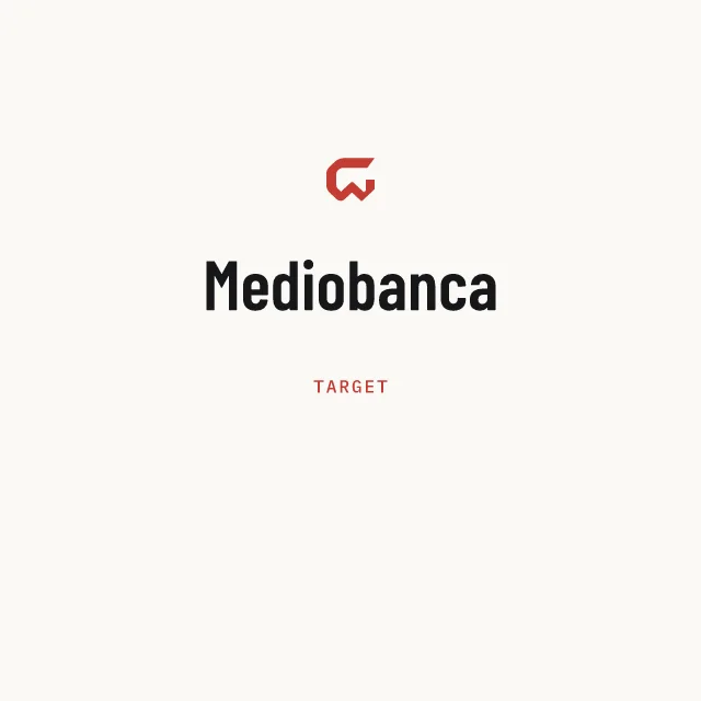 Target: Mediobanca