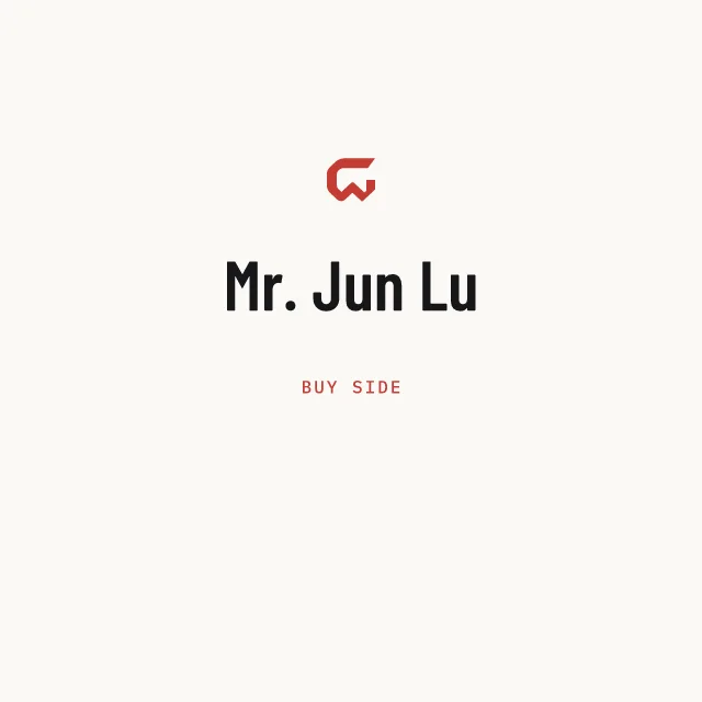 Buy side: Mr. Jun Lu