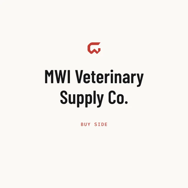 Buy side: MWI Veterinary Supply Co.
