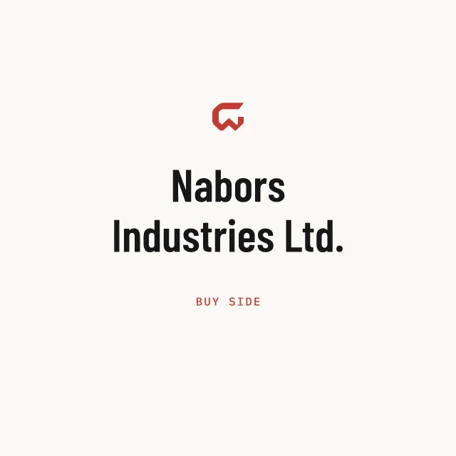 Buy side: Nabors Industries Ltd.