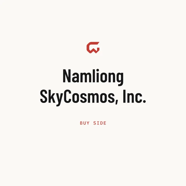 Buy side: Namliong SkyCosmos, Inc.