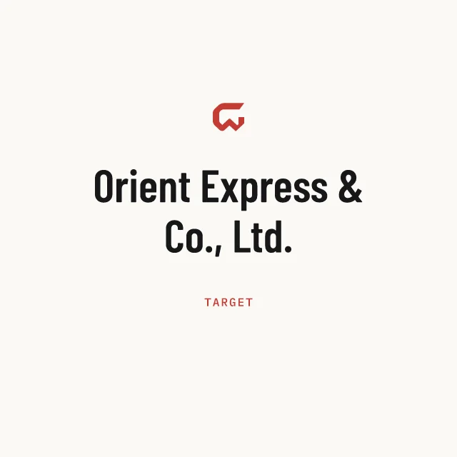 Target: Orient Express & Co., Ltd.