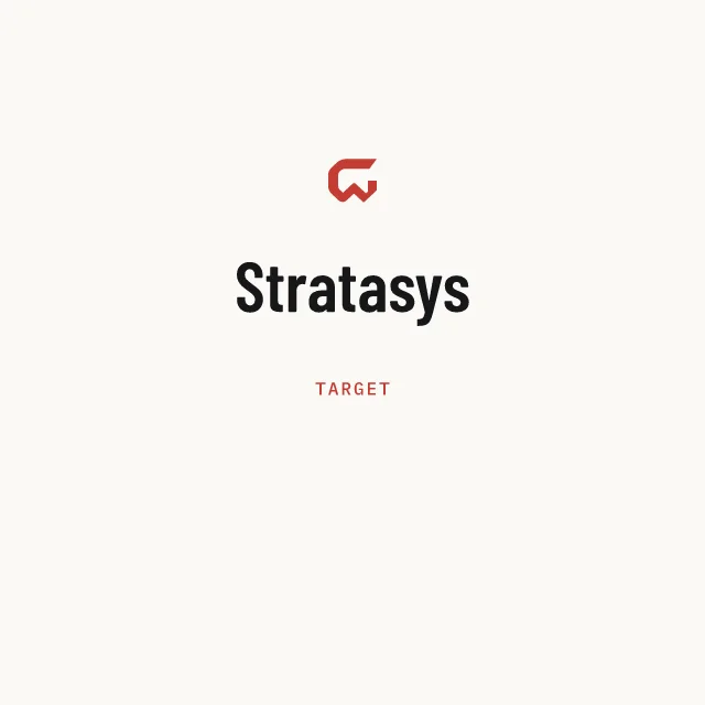 Target: Stratasys