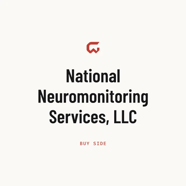 Buy side: National Neuromonitoring Services, LLC